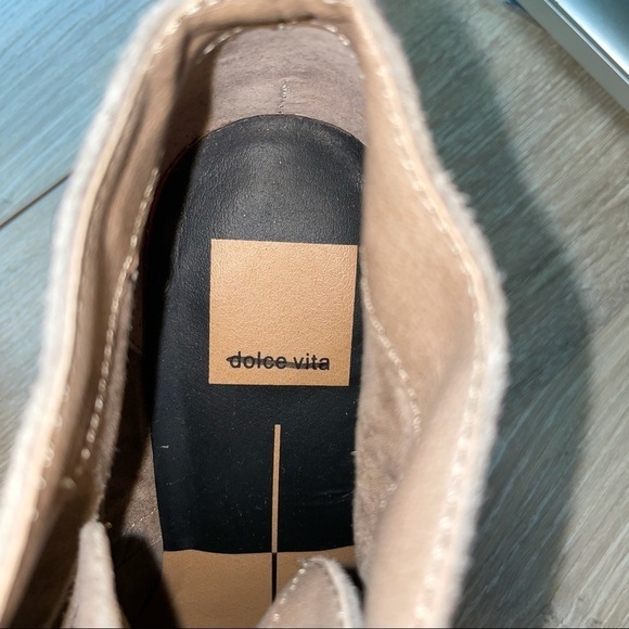 Dolce Vita Brown Wedge Booties - Picture 7 of 7